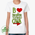 Женская футболка органик