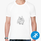 Мужская спортивная футболка