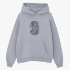 Толстовка худи оверсайз