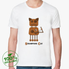 Мужская футболка органик