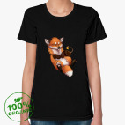 Женская футболка органик