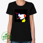 Женская футболка органик