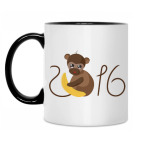 Кружка двухцветная