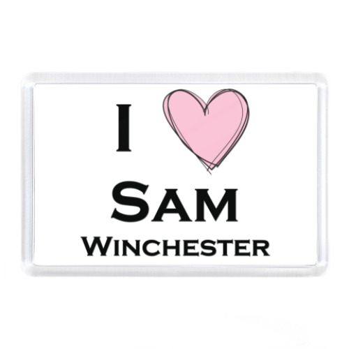 Магнит sam winchester