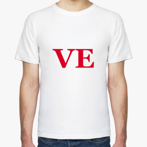 Футболка с принтом Love