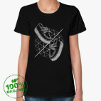 Женская футболка органик