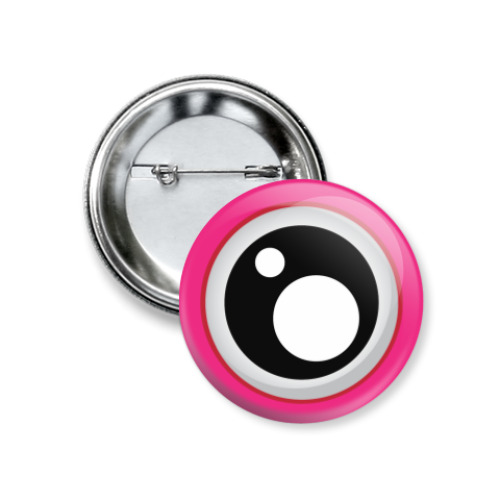 Значок 37мм с принтом НЯ!