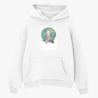 Толстовка худи оверсайз