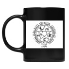 Кружка цветная UV-DTF