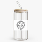 Банка с бамбуковой крышкой