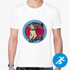 Мужская спортивная футболка