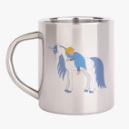 Кружка металлическая