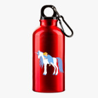 Металлическая бутылка 400 мл UV-DTF