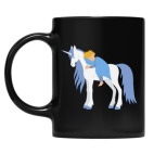 Кружка цветная UV-DTF