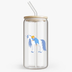 Банка с бамбуковой крышкой