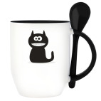 Кружка с ложкой