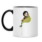 Кружка двухцветная