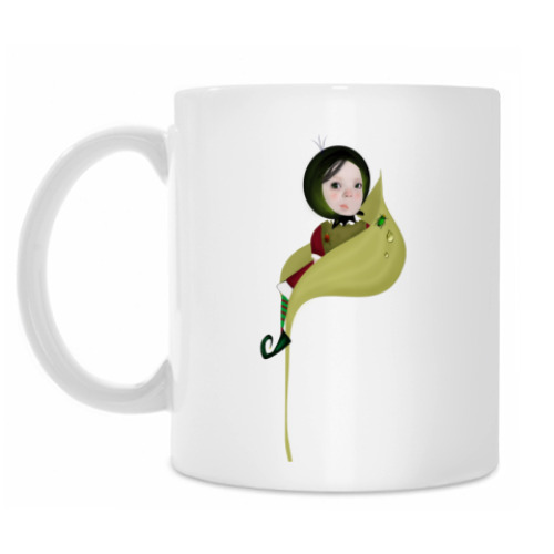 Кружка с принтом 'Горошинка'