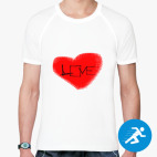 Мужская спортивная футболка