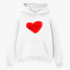 Толстовка худи оверсайз