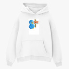 Толстовка худи оверсайз