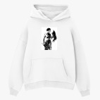 Толстовка худи оверсайз