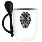 Кружка с ложкой