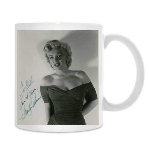 Кружка с принтом Мерлин Монро ,актриса