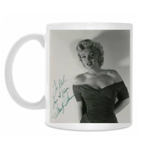 Кружка с принтом Мерлин Монро ,актриса