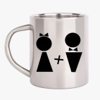 Кружка металлическая