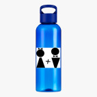 Прозрачная спортивная бутылка