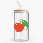 Банка с бамбуковой крышкой