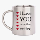 Кружка металлическая