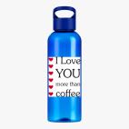 Прозрачная спортивная бутылка