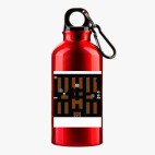 Металлическая бутылка 400 мл UV-DTF