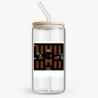 Банка с бамбуковой крышкой