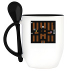 Кружка с ложкой