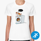 Женская спортивная футболка