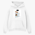 Толстовка худи оверсайз