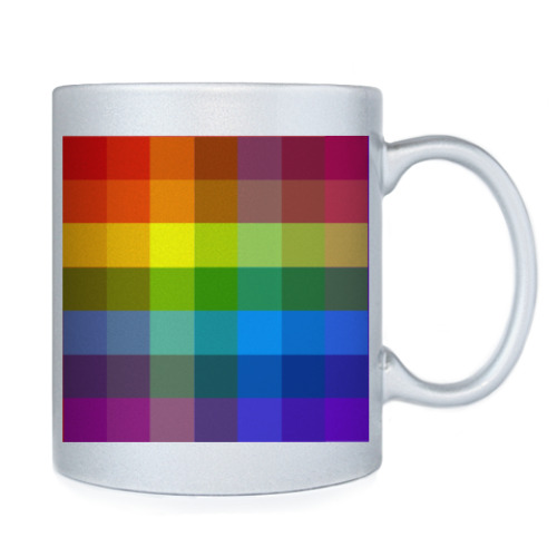 Кружка Цветные квадраты