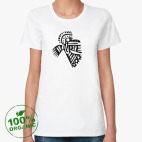 Женская футболка органик