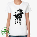 Женская футболка органик