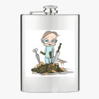 Фляжка стальная