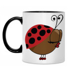 Кружка двухцветная