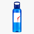 Прозрачная спортивная бутылка