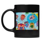 Кружка цветная UV-DTF