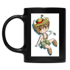 Кружка цветная UV-DTF