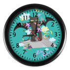 Настенные часы (с цифрами) На Гавайи