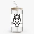 Банка с бамбуковой крышкой