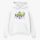 Толстовка худи оверсайз